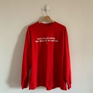 OVO “Let’s All Get Along” Long Sleeve T-shirt